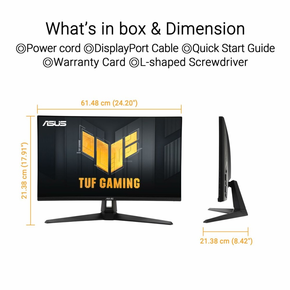 Monitor Gaming Asus 90LM0AR0-B01371 27" 4K Ultra HD