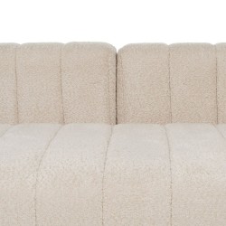 Canapé Beige Polyester Fer 150 x 100 x 66 cm