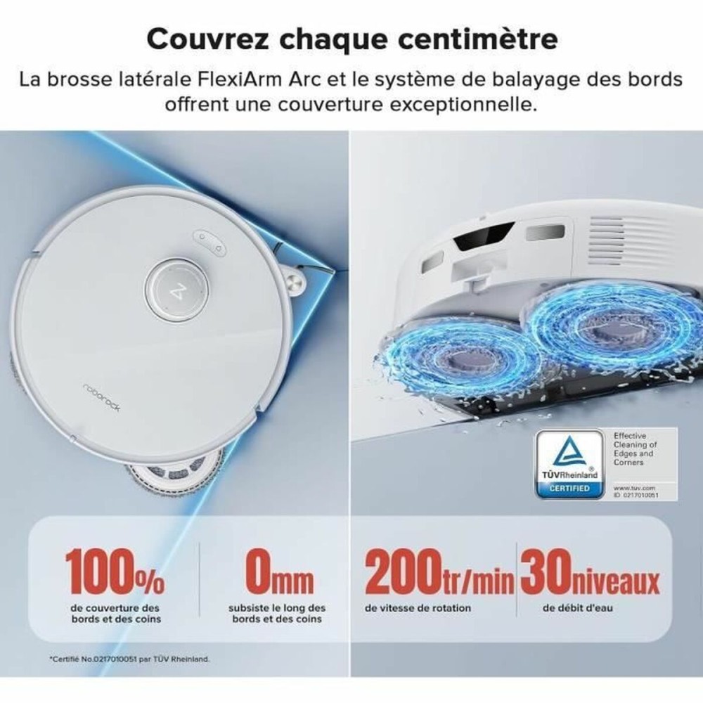Roboterstaubsauger Roborock QREVO CURV 6400 mAh