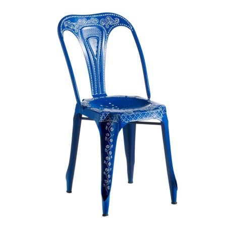 Chaise Bleu 41 x 39 x 85 cm