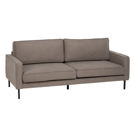 3-Seater Sofa Taupe 213 x 87 x 90 cm