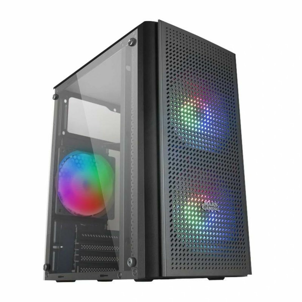ATX Semi-Tower Gehäuse Mars Gaming MC300 Schwarz LED RGB RGB mATX