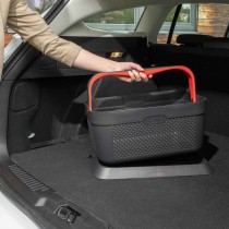 Trunk basket for the car Armster V01763 Red Plastic