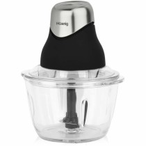 Zerkleinerer Hkoenig LEO8 Schwarz Chrom Glas Edelstahl 1 L
