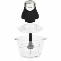 Zerkleinerer Hkoenig LEO8 Schwarz Chrom Glas Edelstahl 1 L