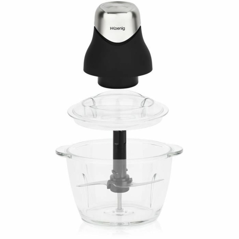 Mincer Hkoenig LEO8 Black Chrome Glass Stainless steel 1 L