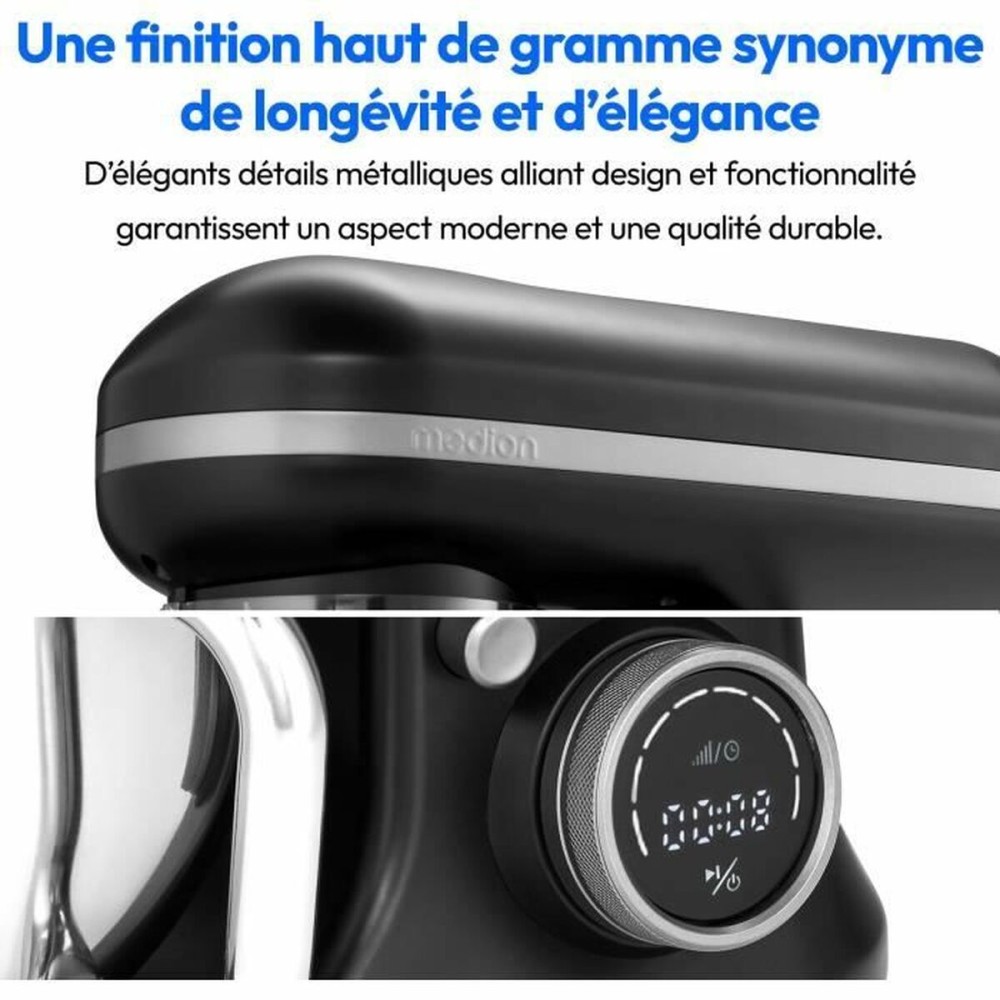 Robot culinaire Medion MD18420 noir 1200 W 5 L