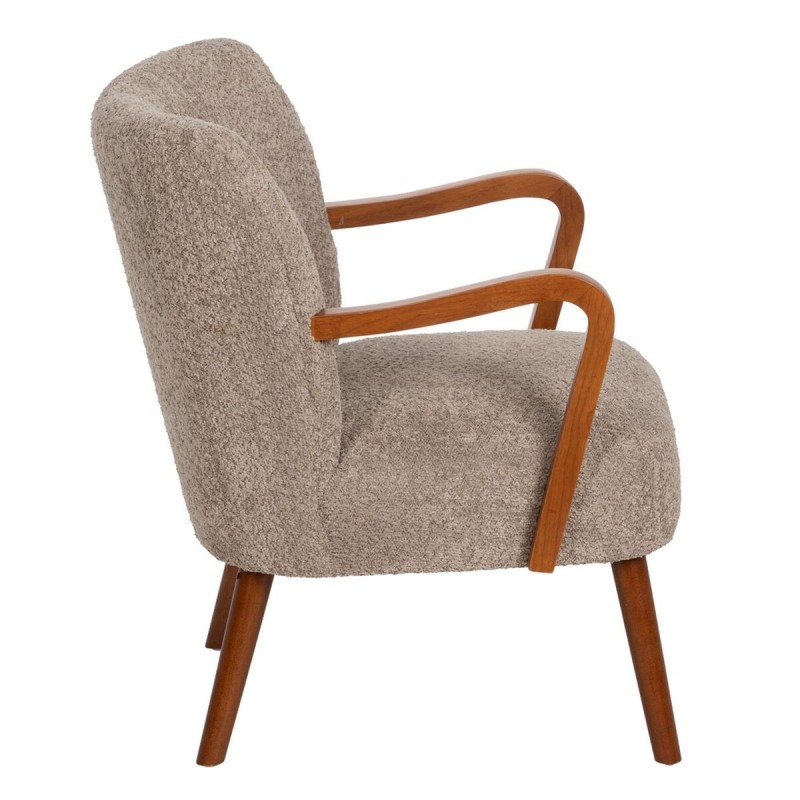 Armchair Taupe 56 x 56 x 78 cm