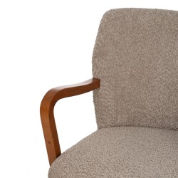 Armchair Taupe 56 x 56 x 78 cm