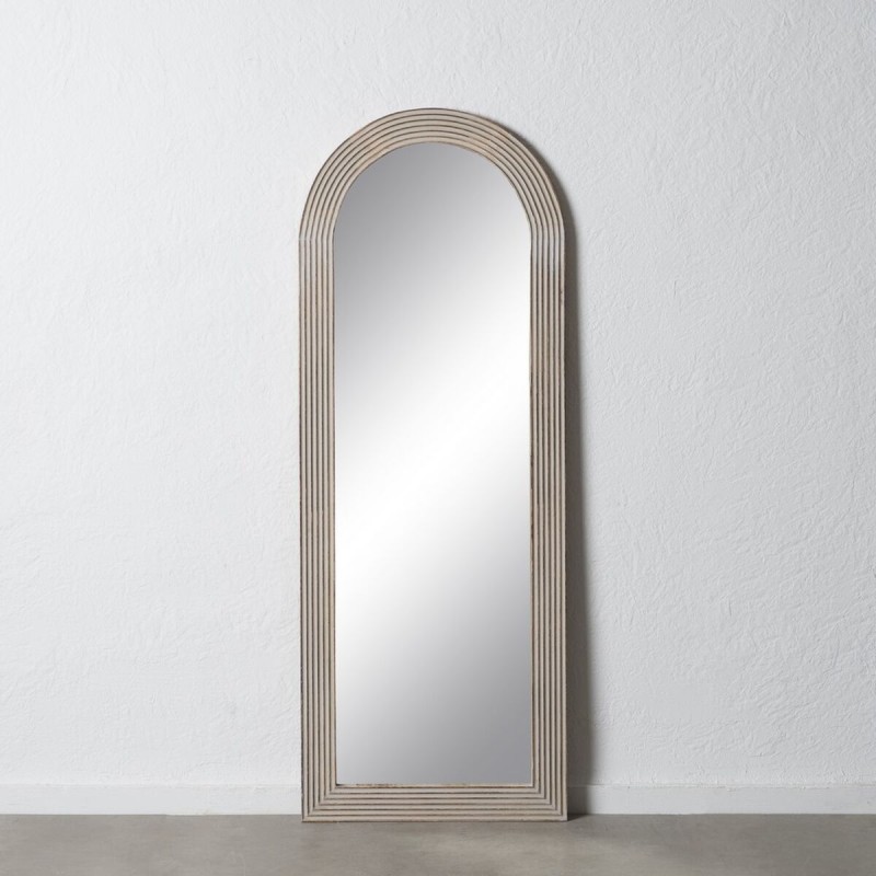 Miroir sur Pied Blanc Naturel Vertical 64,8 x 3,8 x 172,7 cm