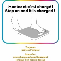 Digital Bathroom Scales Little Balance Automática Kinetic Bamboo