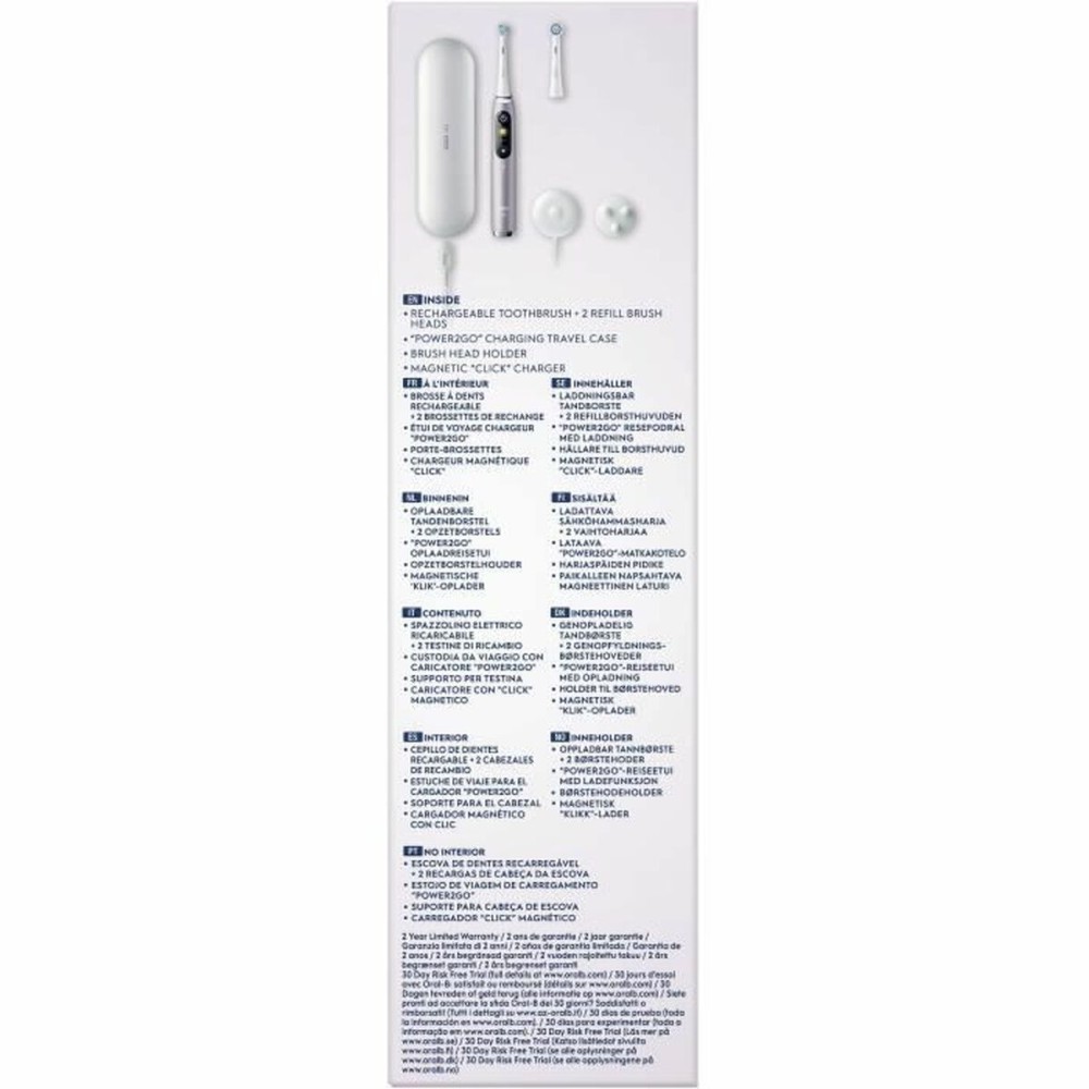 Electric Toothbrush Oral-B Serie iO9s (2 Pieces) (2 Units)