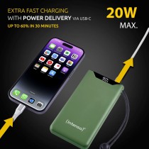 Powerbank INTENSO 7332037 grün 10000 mAh