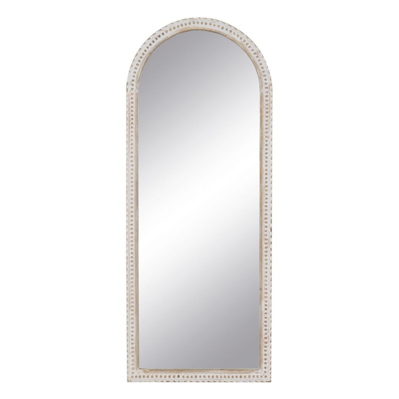 Wall mirror White Natural Vertical 60,9 x 3,8 x 152,4 cm