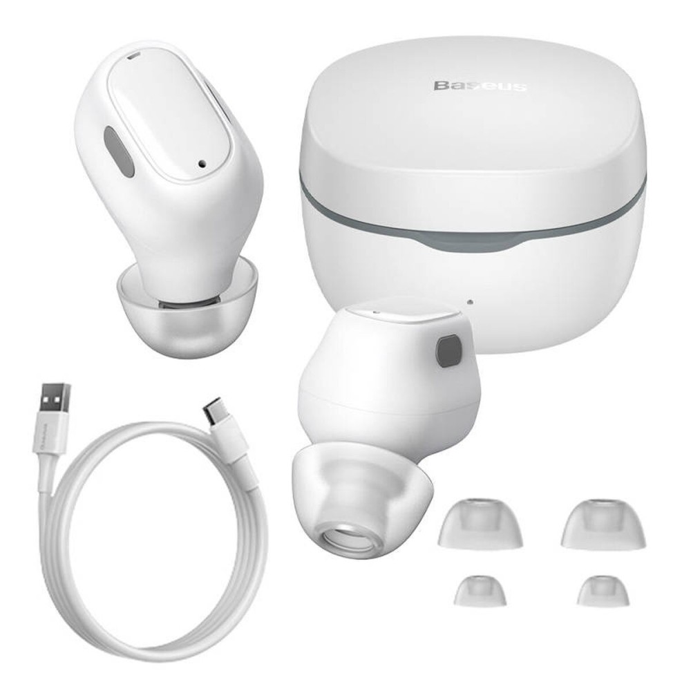 Headphones Baseus NGTW370002 White