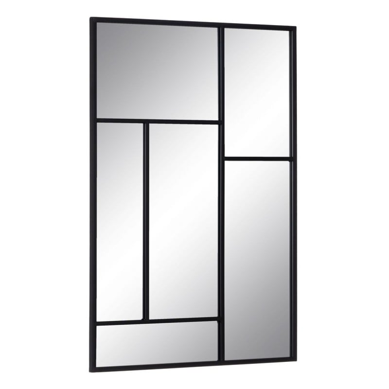 Miroir mural Noir Verre Fer Vertical 60 x 2 x 90 cm