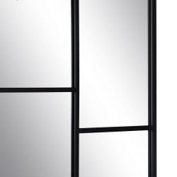 Miroir mural Noir Verre Fer Vertical 60 x 2 x 90 cm