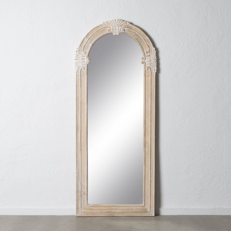 Dressing Mirror White Natural Vertical 87,63 x 3,8 x 203,2 cm