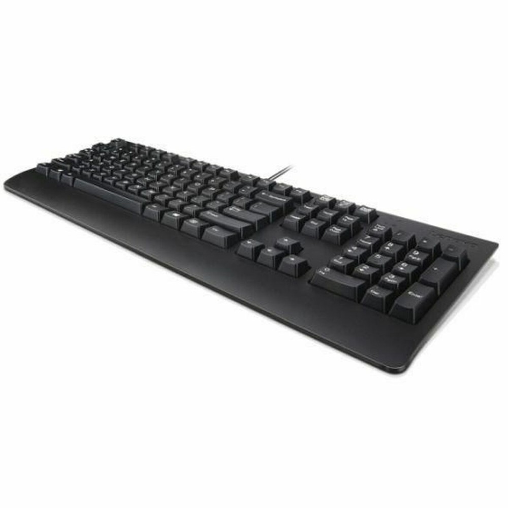 Tastatur Lenovo 4X30M86918 Qwerty Spanisch Schwarz