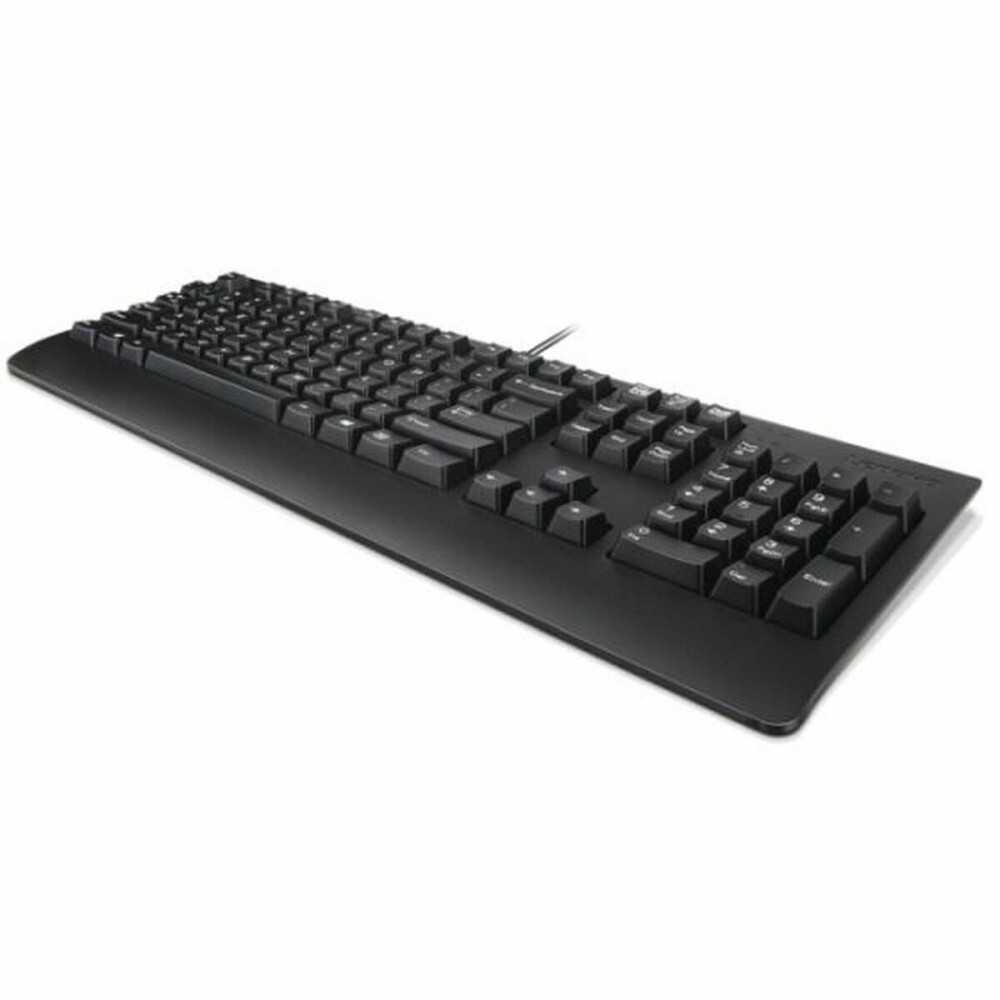 Tastatur Lenovo 4X30M86918 Qwerty Spanisch Schwarz