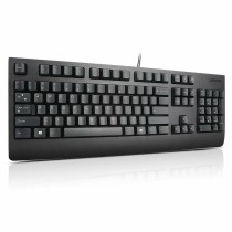 Tastatur Lenovo 4X30M86918 Qwerty Spanisch Schwarz