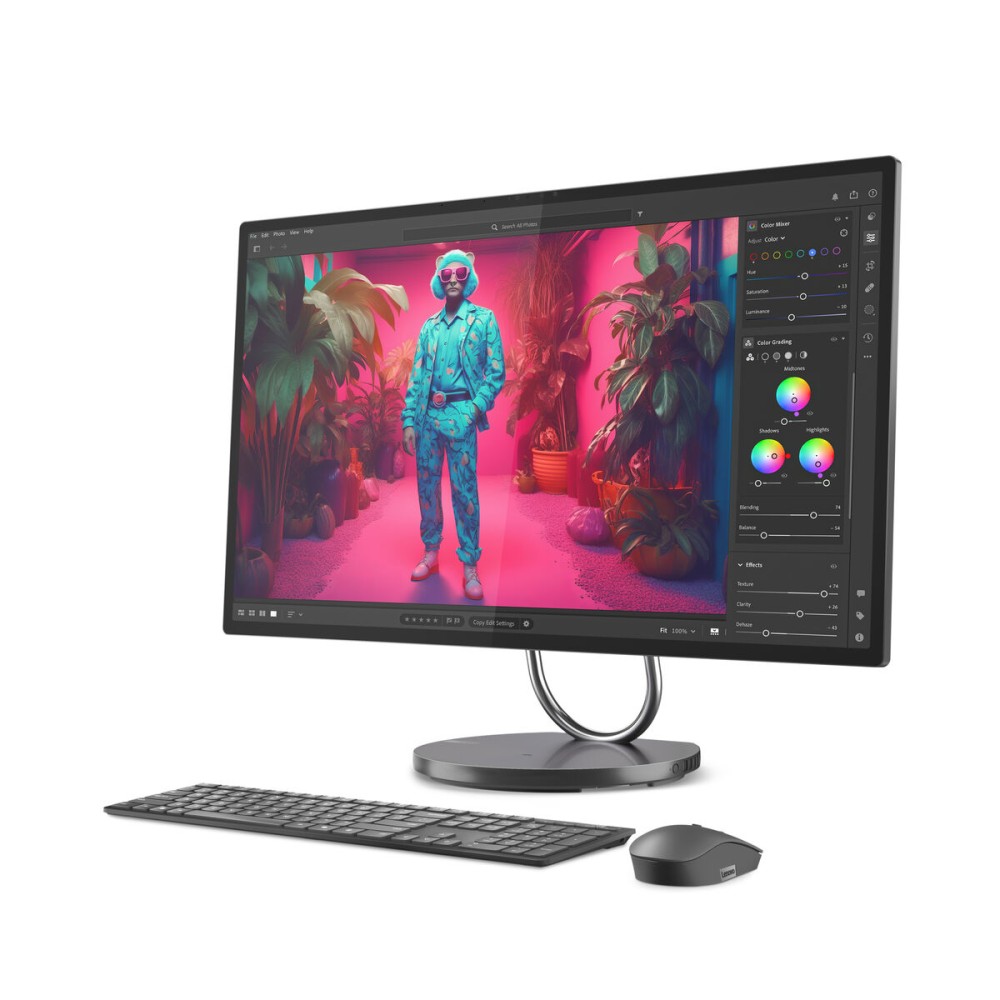 Alles-In-Einem Lenovo F0HX000KSP Nvidia Geforce RTX 4050 31,5" Intel Core Ultra 7 258V 1 TB SSD Qwerty Spanisch
