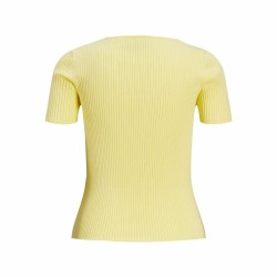 T-shirt à manches courtes femme Jxsky Ss Jack & Jones French Vanilla Jaune