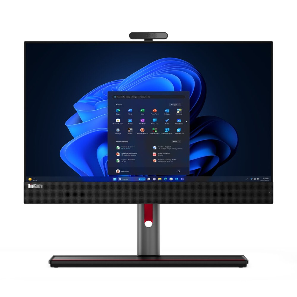 Alles-In-Einem Lenovo 12SH000QSP 23,8" 16 GB RAM 512 GB SSD i5-14500 Qwerty Spanisch