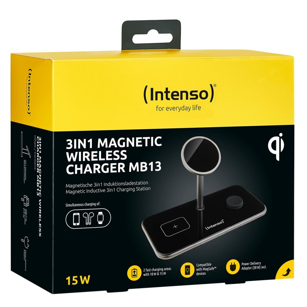 Wandladegerät INTENSO 7410810 Schwarz
