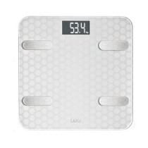 Balance Numérique de Salle de Bain LAICA Blanc Argenté