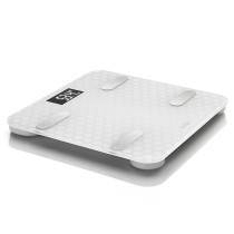 Balance Numérique de Salle de Bain LAICA Blanc Argenté