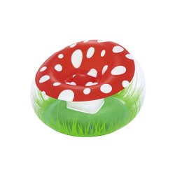 Inflatable Armchair Bestway Multicolour 112 x 112 x 66 cm Mushroom