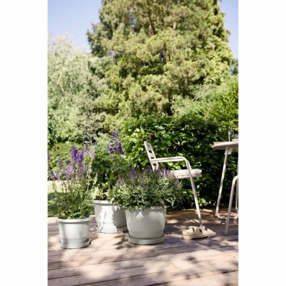 Plant pot Elho Amiga Round 40 White 39 x 29 cm
