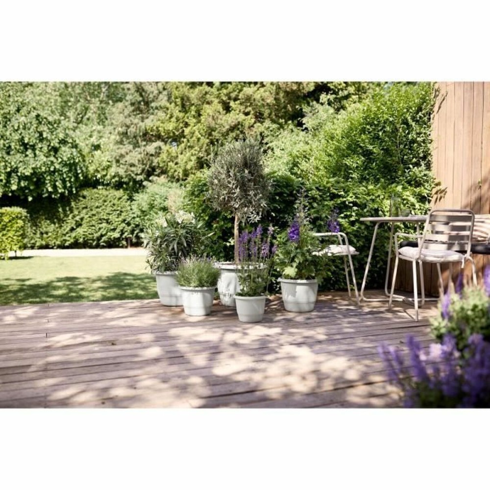 Plant pot Elho Amiga Round 40 White 39 x 29 cm