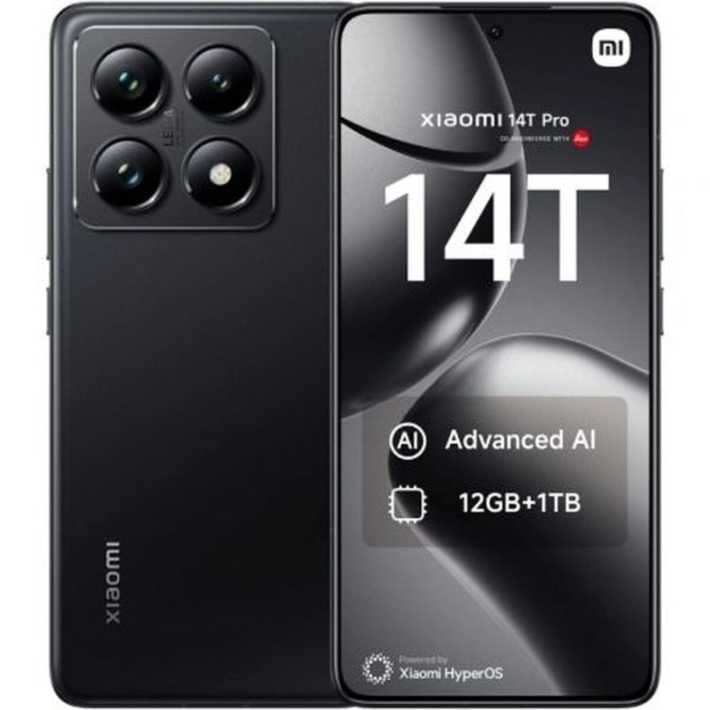 Smartphone Xiaomi 14T P 12-1TB BK Octa Core 12 GB RAM Schwarz