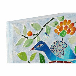 Leinwand DKD Home Decor Bunt Baum 80 x 4 x 100 cm (1 Stück)