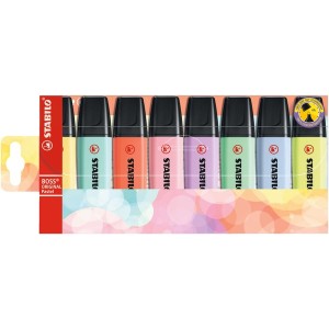 Fluorescent Marker Set Stabilo 70/8-3 8 Pieces Plastic (8 Pieces)