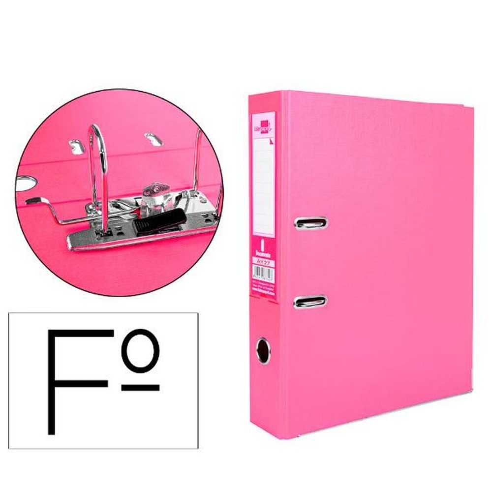 Ringbuch Liderpapel AY27 Rosa A4 (1 Stück)
