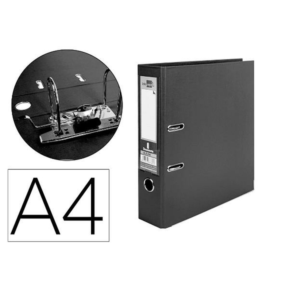 Ringbuch Liderpapel AZ26 Schwarz A4 (1 Stück)
