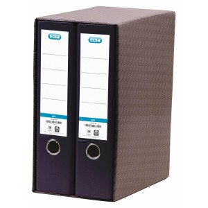 Ringbuch Elba 100580054 Schwarz A4 (2 Stück)
