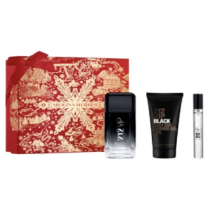 Women's Perfume Set Carolina Herrera 212 Vip Black 100 ml