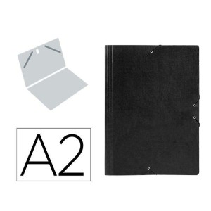 Faltblatt Liderpapel CG26 A3 Schwarz