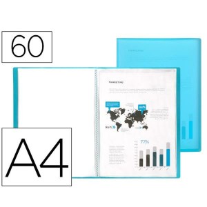 Faltblatt Liderpapel CJ29 Blau A4 (12 Stück)
