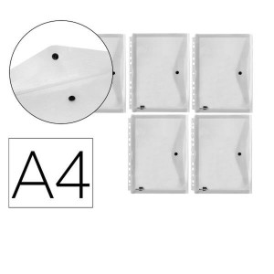 Faltblatt Liderpapel DS49 Durchsichtig A4 (5 Stück)