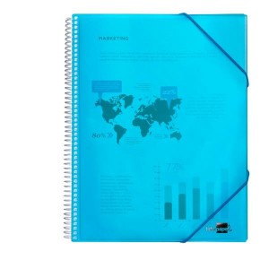 Dokumentenhalter Liderpapel EC09 Blau A4