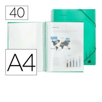Faltblatt Liderpapel EC15 A4 grün