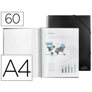 Faltblatt Liderpapel EC34 Schwarz A4