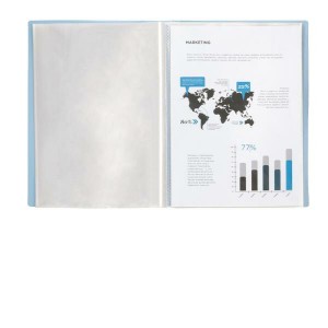 Dokumentenhalter Liderpapel EC70 Blau A4