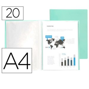 Dokumentenhalter Liderpapel EC71 grün A4