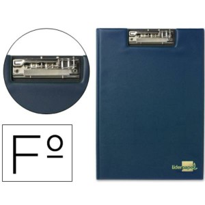 Portfoliomappe Liderpapel MS03 Blau Kunststoff